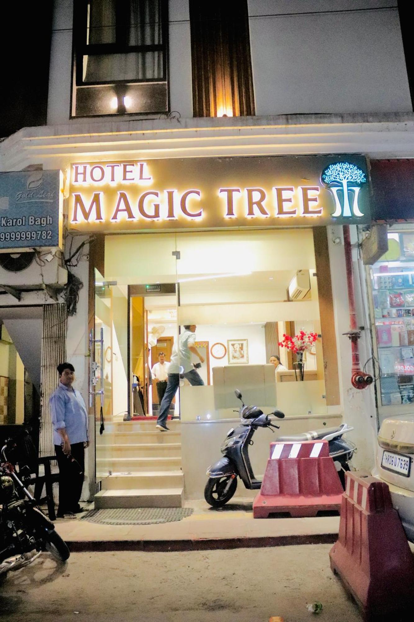 Hotel Magic Tree Karol Bagh Metro Station Nowe Delhi Zewnętrze zdjęcie