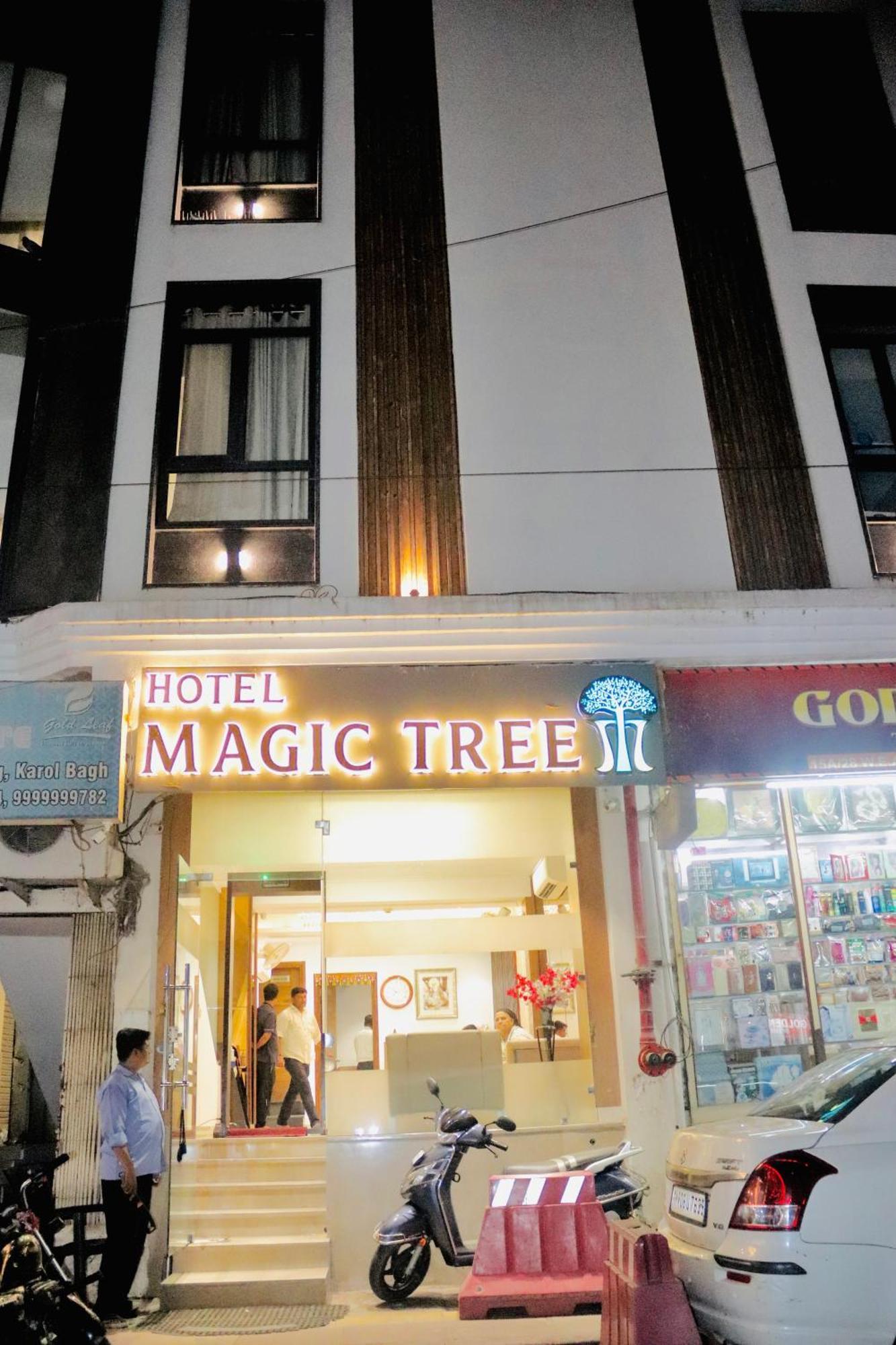 Hotel Magic Tree Karol Bagh Metro Station Nowe Delhi Zewnętrze zdjęcie